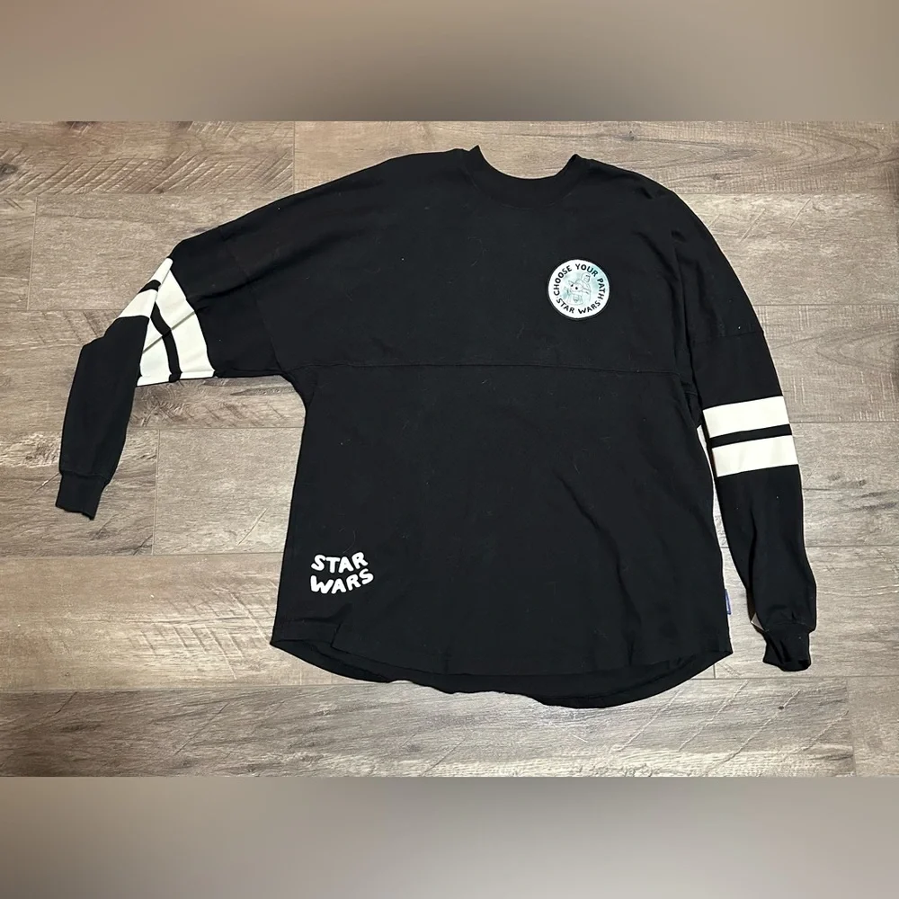 Disney Star Wars Grogu Choose Your Path Spirit Jersey L NWOT - Picture 2 of 5